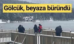 Gölcük Tabiat Parkı, Mart ayında beyaza büründü