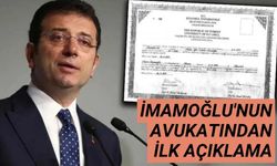 İmamoğlu'nun avukatından ilk açıklama