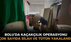 Bolu'da kaçakçılık operasyonu: 8 şüpheli yakalandı