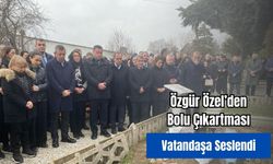 CHP Genel Başkanı Özel Bolu’da iftar programına katıldı