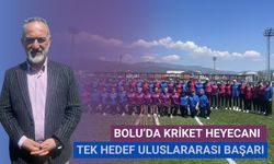 Bolu’da kriket heyecanı tek hedef uluslararası başarı