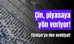 Çin'den Türkiye'ye dev teslimat: Binlerce elektrikli araç havadan görüntülendi