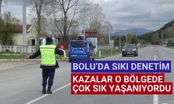 Kazaların yaşandığı güzergahta jandarmadan sıkı trafik denetimi
