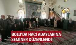 Mudurnu'da hacı adaylarına bilgilendirme semineri verildi