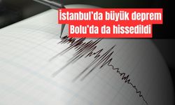 İstanbul'da büyük deprem, Bolu'da da hissedildi
