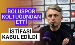 Boluspor koltuğundan etti istifası kabul edildi