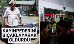 Kayınpederini bıçaklayarak öldürdü