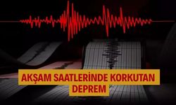 Kütahya'da deprem meydana geldi