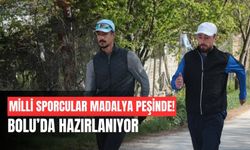 Milli sporcular, hazırlıklarını Bolu’da yapıyor