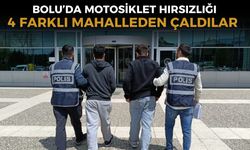 Bolu’da, motosiklet hırsızlığı şüphelisi 2 kişi yakalandı
