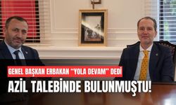 Genel Başkan Erbakan, azil talebini kabul etmedi, “Yola devam” dedi