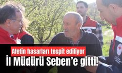 Afet sonrası, Tarım İl Müdürü bölgede inceleme yaptı! Zarar çok büyük