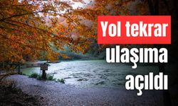 Bolu’dan, Yedigöller Milli Parkı’na giden yol ulaşıma açıldı