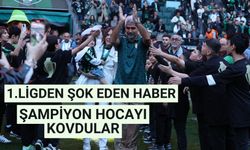 1.ligden şok eden haber şampiyon hocayla kovdular