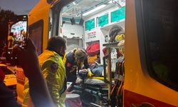Halk otobüsü yayaya çarptı: 1 yaralı