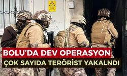 Bolu'da terör operasyonu