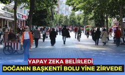 Bolu Türkiye’nin en huzurlu şehri oldu