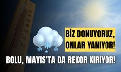 Bolu’da hava sıcaklığı düşerken, birçok ilde 30 derece görüldü!