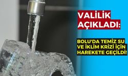 Bolu'da uygun içme-kullanma suyu temini ve iklim değişikliğiyle mücadele ile ilgili kararlar alındı