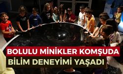 Bolu’dan Düzce’ye gelen öğrenciler bilim deneyi yaşadı