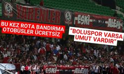 Bu kez rota Bandırma otobüsler ücretsiz “Boluspor varsa umut vardır”