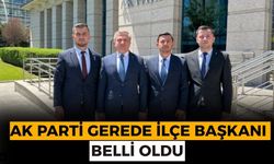 AK Parti Gerede İlçe Başkanı Belli Oldu