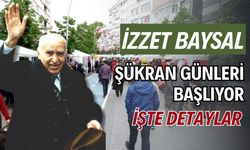 İzzet Baysal Şükran Günleri programı belli oldu