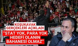 Koşukavak gerçekleri açıkladı “Stat yok, para yok ama hedefi olanın bahanesi olmaz”