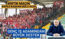 Kritik maçın kafile başkanı Ergün Söbütay oldu