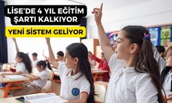Zorunlu lise eğitiminde değişiklik: 4 yıl şartı kalkabilir