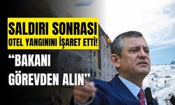 Özgür Özel, “Bu bakanı görevden alın”