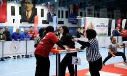 SAMSUN - Bilek Güreşi Gençler A Türkiye Birinciliği müsabakaları başladı