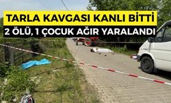 Bartın'da tarla kavgası kanlı bitti