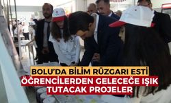 Bilim Fuarı’nda öğrencilerin hazırladığı projeler ilgi gördü