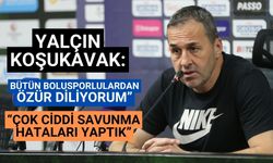 Yalçın Koşukavak: “Bütün Bolusporlulardan özür diliyorum”