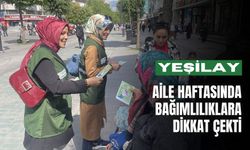 Yeşilay, Aile Haftası’nda, bağımlılıklara dikkat çekti
