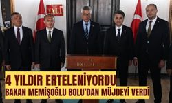 4 yıldır erteleniyordu Bakan Memişoğlu Bolu’dan müjdeyi verdi