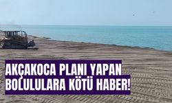 Akçakoca planı yapan Bolululara kötü haber!