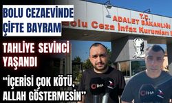 Bolu cezaevinde çifte bayram
