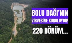 Bolu Dağı'na, 220 dönümlük devasa kamp merkezi kuruluyor