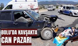 Bolu’da kavşakta can pazarı