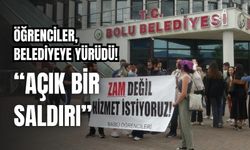 Üniversite öğrencileri, toplu taşımaya yapılan zammın iptalini istedi