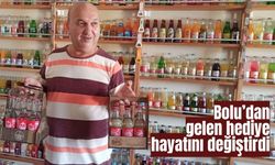 Bolu’dan gelen hediye hayatını değiştirdi