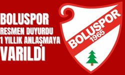 Boluspor resmen duyurdu 1 yıllık anlaşmaya varıldı