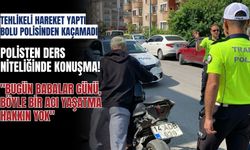Tek teker şov yaptı, polis sabahına buldu: 19 bin lira ceza