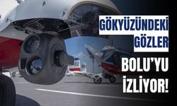 Bolu'yu ve çevreyi, gökyüzünden izliyorlar!