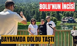 Gölcük Tabiat Parkı tatilcilerin akınına uğradı: "Doğası, enerjisi harika"