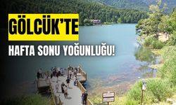 Gölcük Tabiat Parkı’nda hafta sonu yoğunluğu yaşandı