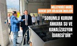 Bolu Milletvekili Akgül, Gerede Çayı’ndaki kirlilik için ASKİ’yi sorumlu tuttu