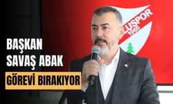 Boluspor Kulüp Başkanı Savaş Abak, görevi bırakıyor